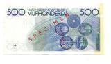 Belgien, 500 Francs (1980/81) SPECIMEN, UNC