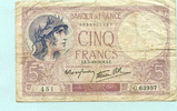 Frankreich, 5 Francs -