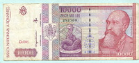 Rumänien, 10000 Lei -