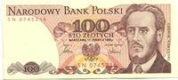 Polen, 100 Zlotych -