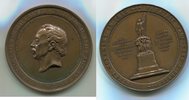 RDR/Böhmen, Br.Medaille auf die Errichtung des Denkmals von Grag Radetzky von Radetz in Prag, -