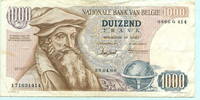 Belgien, 1000 Francs -