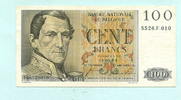 Belgien, 100 Francs -
