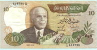 Tunesien, 10 Dinars -