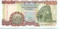 Ghana, 2000 Cedis -