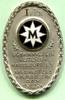 Magdeburg, Ms.Plakette versilbert Schwimmverein-STERN-Magdeburg E.V., -
