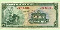 Deutschland, 20 Mark Bank Deutscher Länder, -