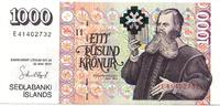 Island, 1000 Kronur -