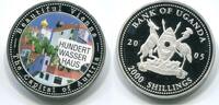 Uganda 2000 Shillings Hundertwasserhaus in Wien, -