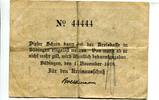 Hessen, 50 Pfg. Büdingen, -