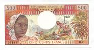 Gabun, 500 Francs Gabonaise, -