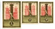 Hamburg, 50 Pfg. 75 Pfg. 1 Mk. Hamburg, -