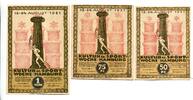 Hamburg, 50 Pfg. 75 Pfg. 1 Mk. Hamburg, -