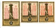 Hamburg, 50 Pfg. 75 Pfg. 1 Mk. Hamburg, -