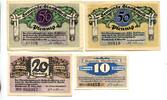 Hamburg, 10 Pfg. 20 Pfg. 2x50 Pfg. Blankenese, -