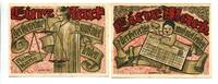 Hamburg, 2x1 Mk. Tonndorf-Lohe, -