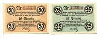 Hamburg, 25 Pfg. 50 Pfg. Harburg, -