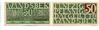 Hamburg, 50 Pfg. Wandsbek, -