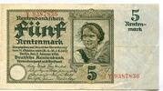 Deutschland, 5 Rentenmmark -