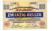 Österreich,Ungarn, 20 Heller Dunaszerdahely, -