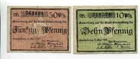 Dän.Nordschleswig 10 Pfg. 50 Pfg. Sonderburg, -