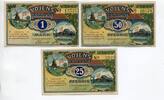 Dän.Nordschleswig 25 Pfg. 50 Pfg. 1 Mk. Woyens, -