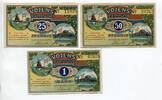 Dän.Nordschleswig 25 Pfg. 50 Pfg. 1 Mk. Woyens, -