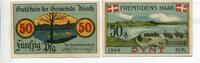 Dän.Nordschleswig 50 Pfg. Dünth, -