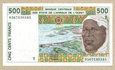 Westafrikanische Staaten, 500 Francs -