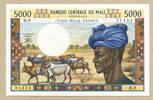 Mali, 5000 Francs -