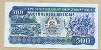 Mozambique, 500 Meticais 1991 unz 3,00 EUR  plus 6,00 EUR verzending