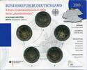 Deutschland 5 x 2 Euro ~ Schleswig Holstein im Blister ~ -