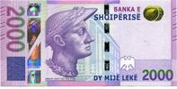 Albanien, 2000 Leke -