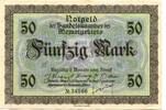 Memel, 50 Mark -