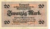 Memel, 20 Mark -