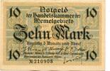 Memel, 10 Mark -