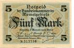 Memel, 5 Mark -