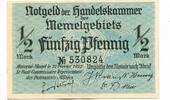 Memel, 1/2 Mark -