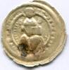 Halberstadt Bistum Brakteat ~ Gero von Schermbke 1160 - 1177 ~ -
