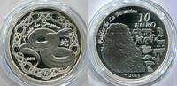 Frankreich 10 Euro ~ Jahr der Schlange - nur 10000 Exemplare ~ -