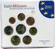 Deutschland 5 x 1 Cent - 2 Euro ~ kompletter Kursmünzensatz ADFGJ ~ -