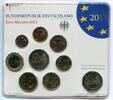 Deutschland 5 x 1 Cent - 2 Euro ~ kompletter Kursmünzensatz ADFGJ ~ -
