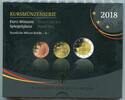 Deutschland 5 x 1 Cent - 2 Euro ~ kompletter Kursmünzensatz ADFGJ ~ -