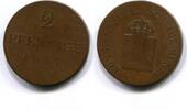 Hannover, 2 Pfennige Wilhelm IV.1830-1837, -