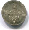 Hannover, 4 Pfennig Wilhelm IV.1830-1837, -