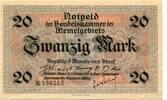 Deutschland 20 Mk. Memel, -