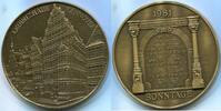 Deutschland Messing Medaille ~ Hannover Kalendermedaille ~ -