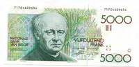 Belgien, 5000 Francs -
