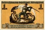 Hamburg 1 Mk. Altrahlstedt, -