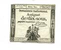 Frankreich, 10 Sous Assignat, -